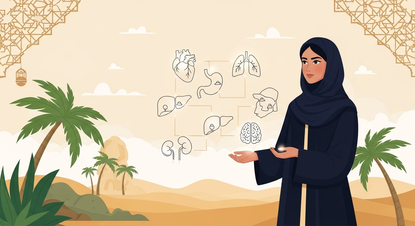 أعرفي أعضائك و وظيفها