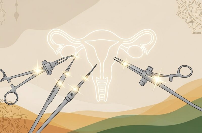 جراحة المناظير النسائية